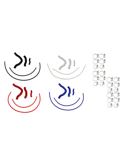 Kit tubo flessibile del liquido di raffreddamento del radiatore in silicone Honda XL750 Transalp 2023-2025