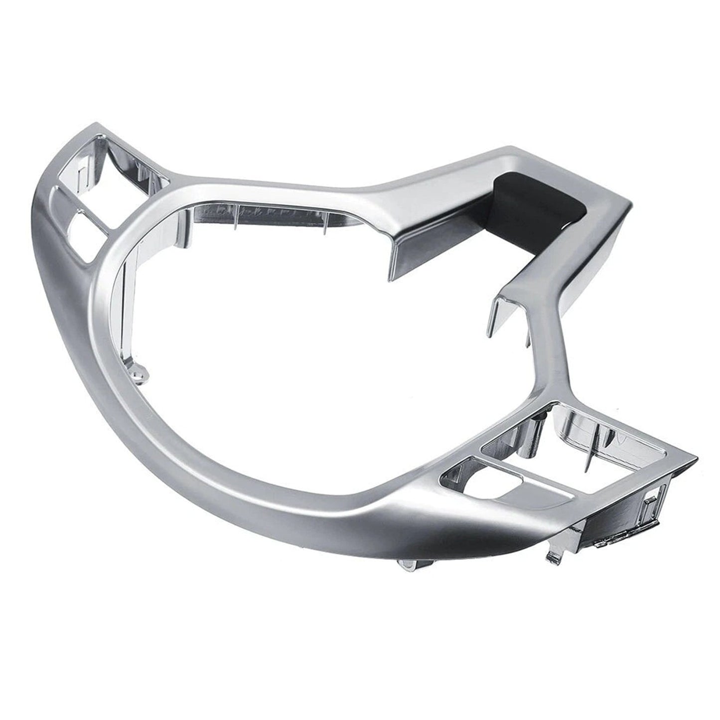 Rivestimento per volante cromato argento per Mercedes Benz W204 W207 W212 Classe C