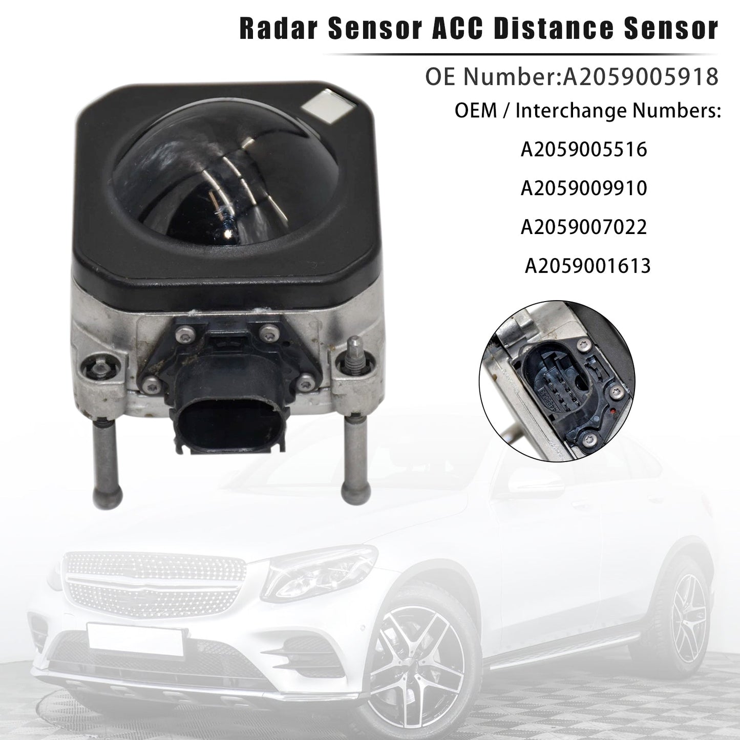 Per sensore radar CLASSE C W205 Sensore di distanza ACC A2059005918