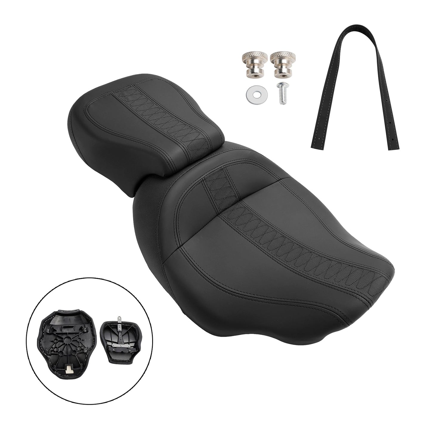 Cuscino anteriore posteriore per sedile passeggero Touring CVO Glide 2023-2024