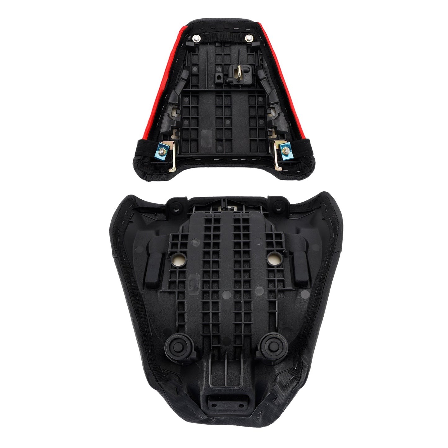 2024-2025 Per Honda Cb650R Cbr650R Parte anteriore inferiore con sedile posteriore conducente passeggero Rosso2