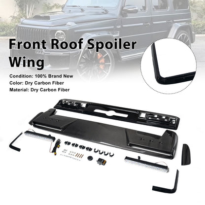 Spoiler anteriore a LED per tetto, compatibile con Mercedes Benz Classe G W465 B800 (modelli dal 2025 in poi).