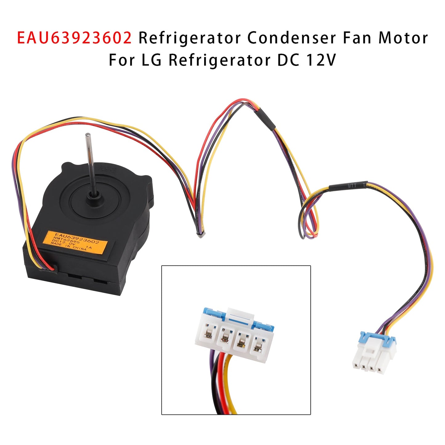 EAU63923602 Motore ventola condensatore frigorifero per frigorifero LG DC 12V
