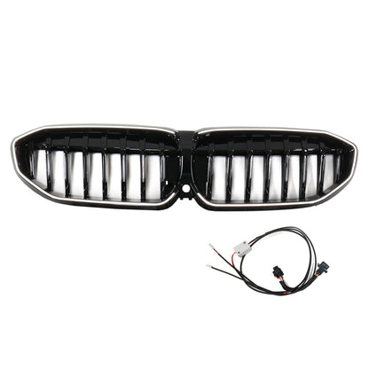 Griglia a rene nera lucida BMW Serie 3 G20 2019-2022 51138072085