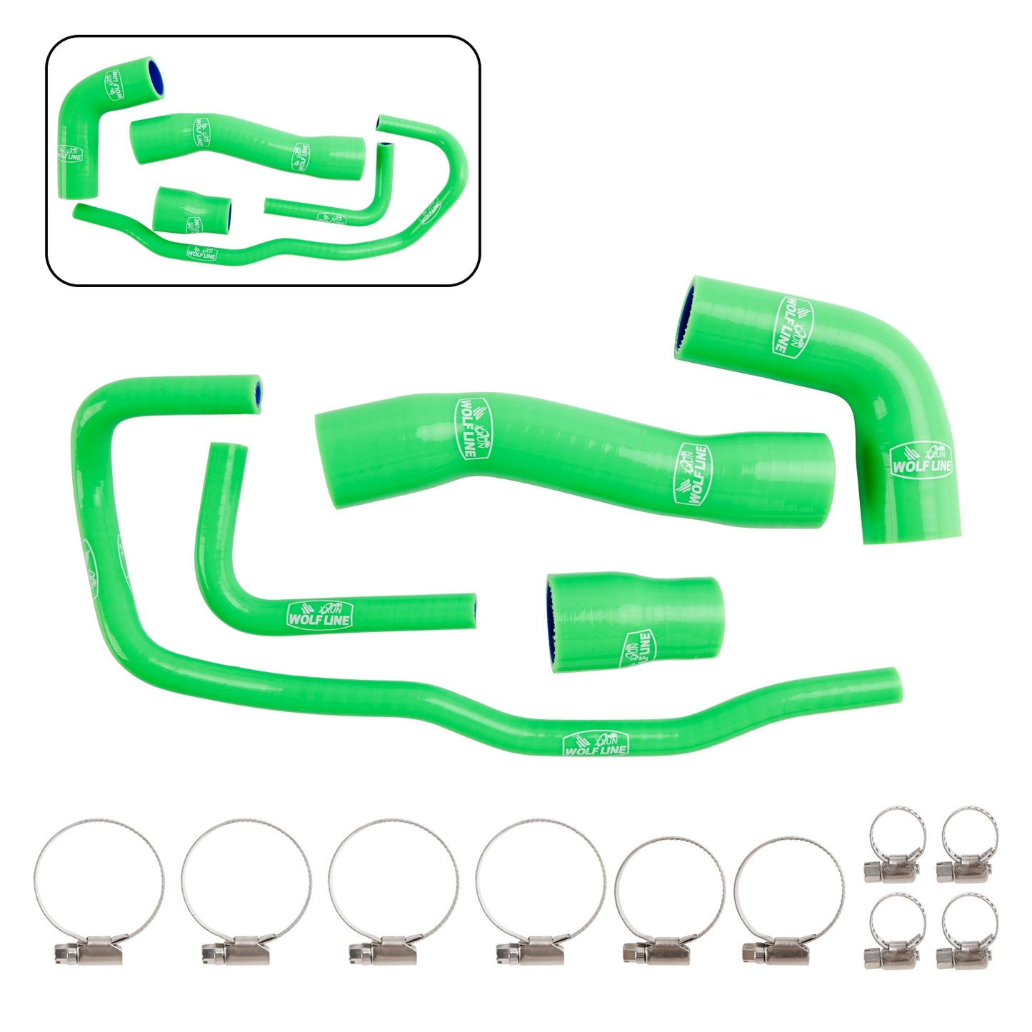 Kit tubo flessibile refrigerante radiatore in silicone BMW S1000RR 2019-2023