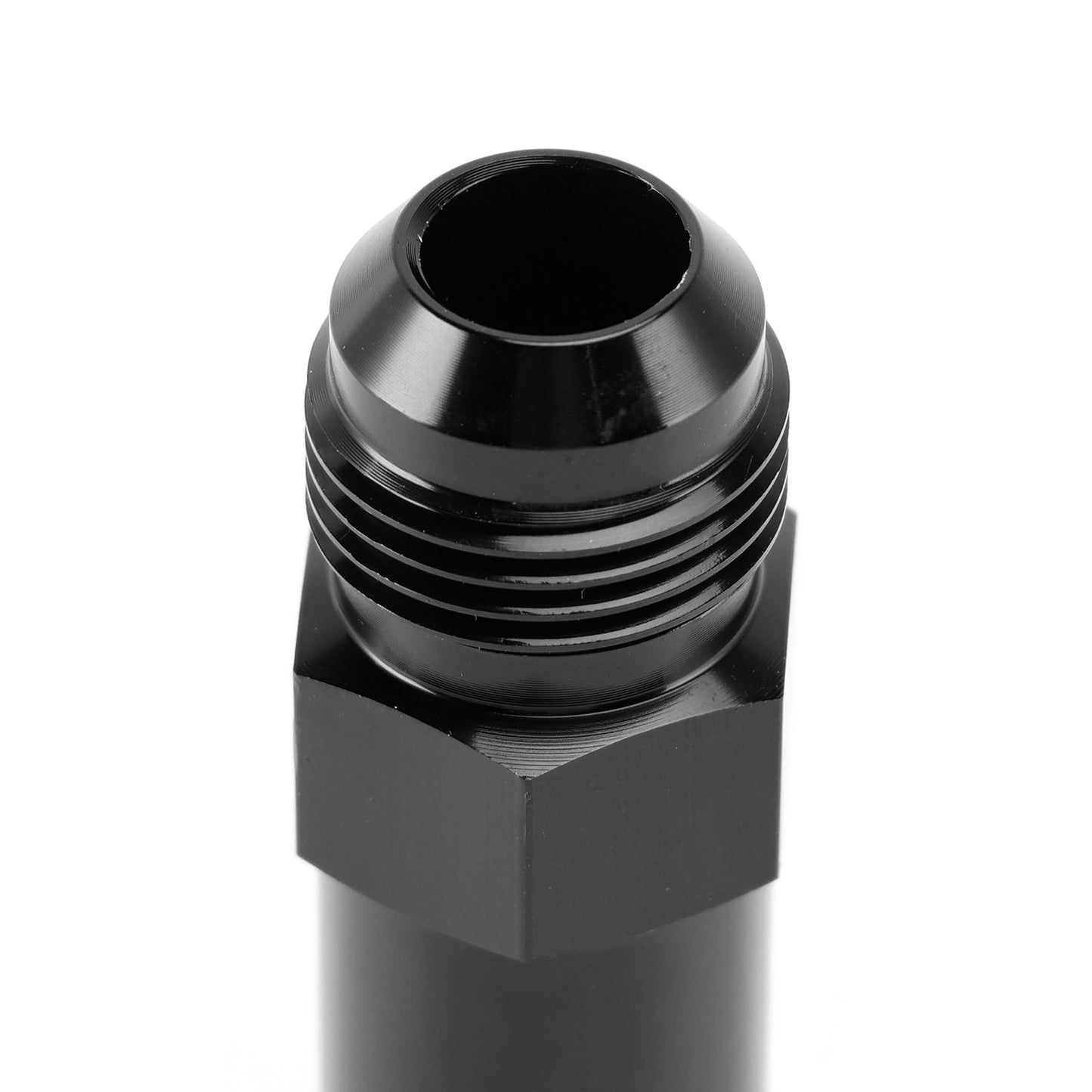 Raccordo adattatore per scarico turbo conico da 1/2"" NPT a maschio svasato dritto da 10AN