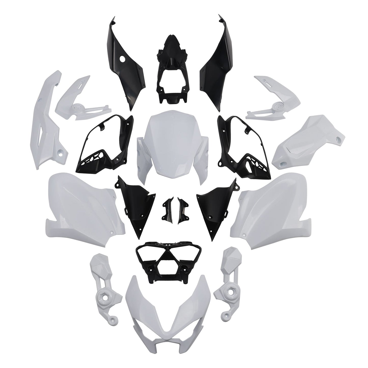 Carenatura per carrozzeria Kawasaki Z900 2020-2024, non verniciata, a iniezione