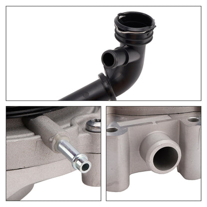 Pompa dell'acqua per Mercedes-Benz GLK250 X204 L4 2.1L anni 2013-2015, codice 6512001101.