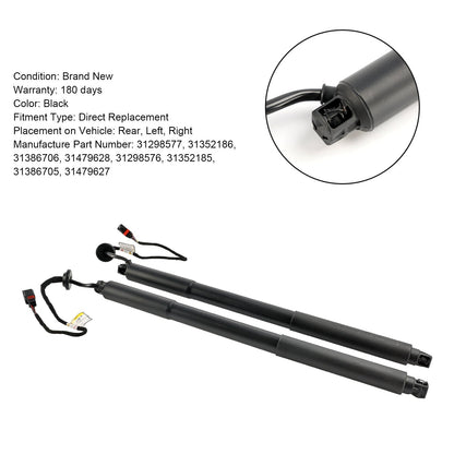 10.2013-12.2015 XC60 I SUV (156) D4 2 PZ Supporto per sollevamento portelloni elettrici 31386705 31386706