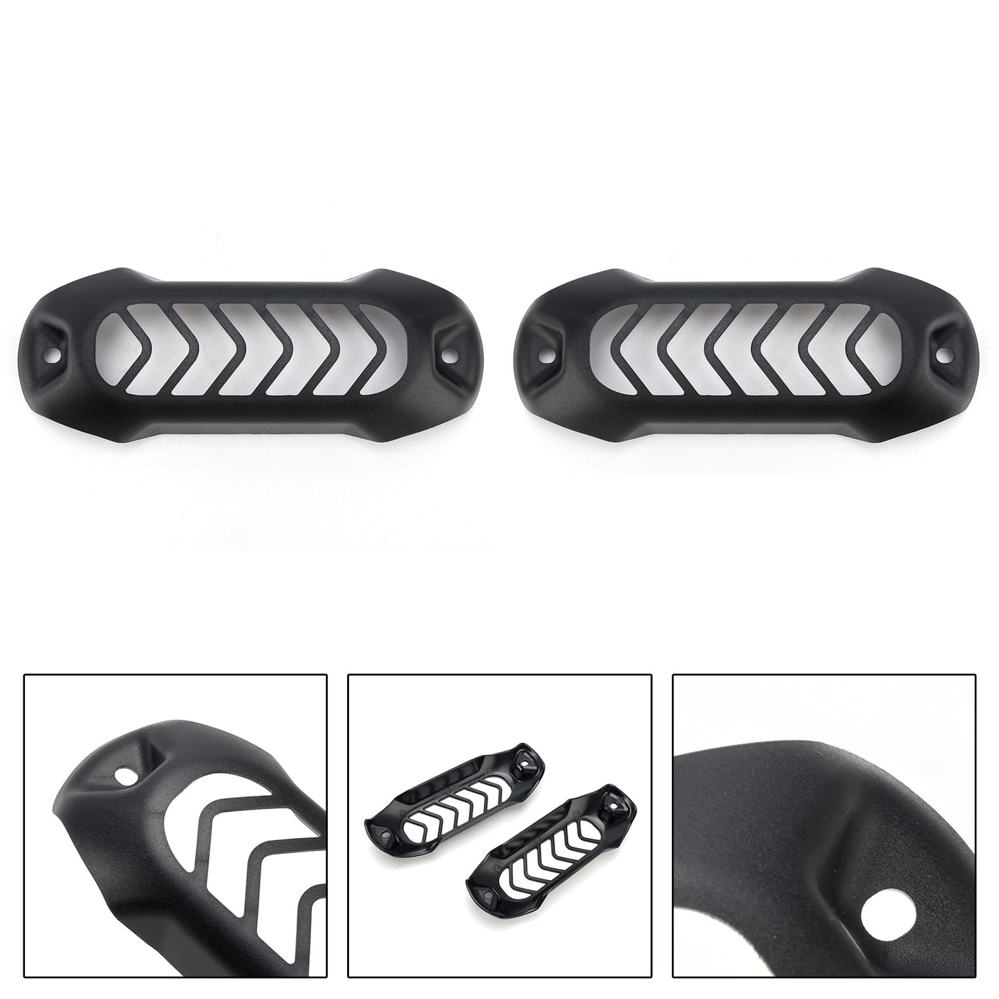 Griglia protettiva per faretti a LED Bmw R1300GS Adv 2024-2025, nera