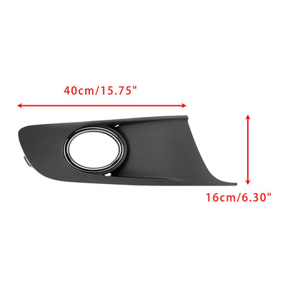 Copri-fari fendinebbia e griglia cromati per Volkswagen VW Caddy Touran 2011-2015, 2 pezzi
