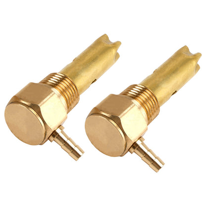 2X 0,25"" ID tubo flessibile doppio attacco serbatoio carburante sfiato gruppo FTA-V-50-02 per Peterbilt