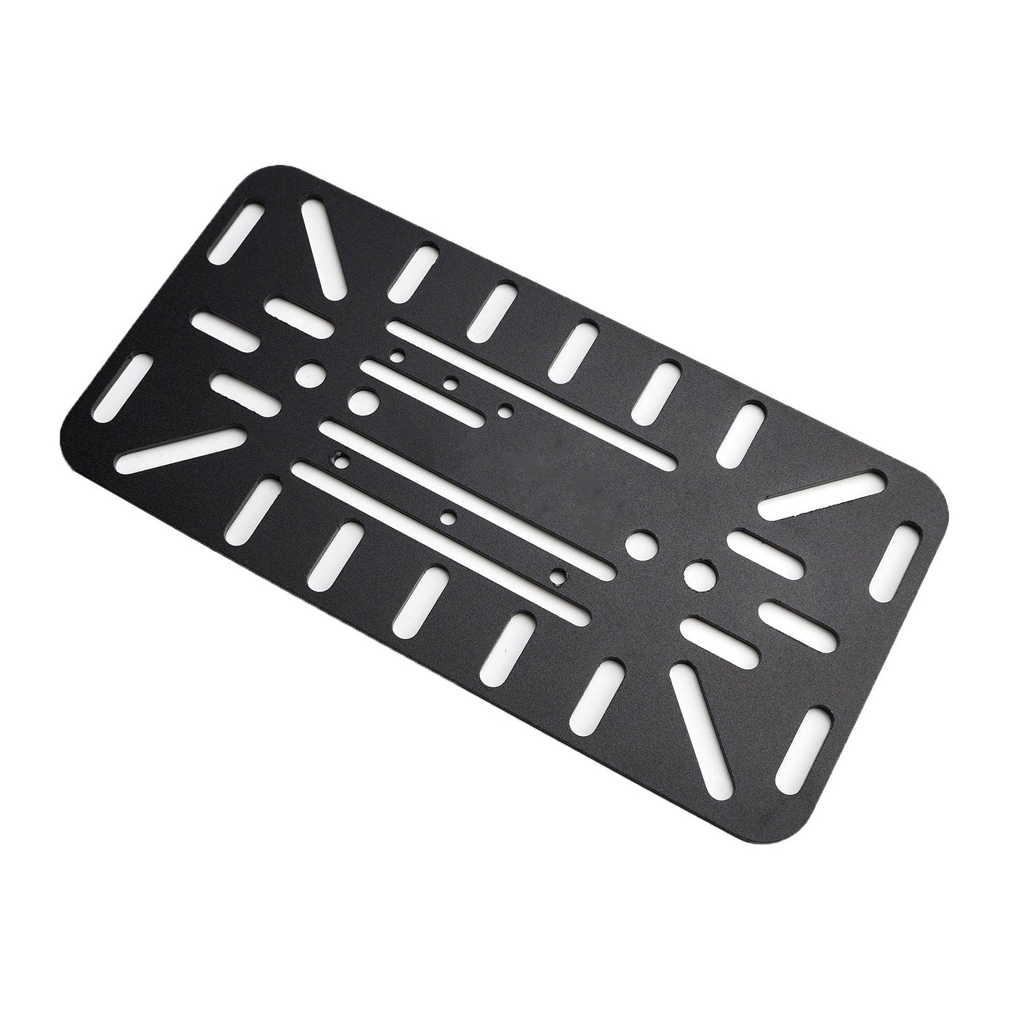 Kit staffa di montaggio universale per borsa laterale simmetrica nera per moto