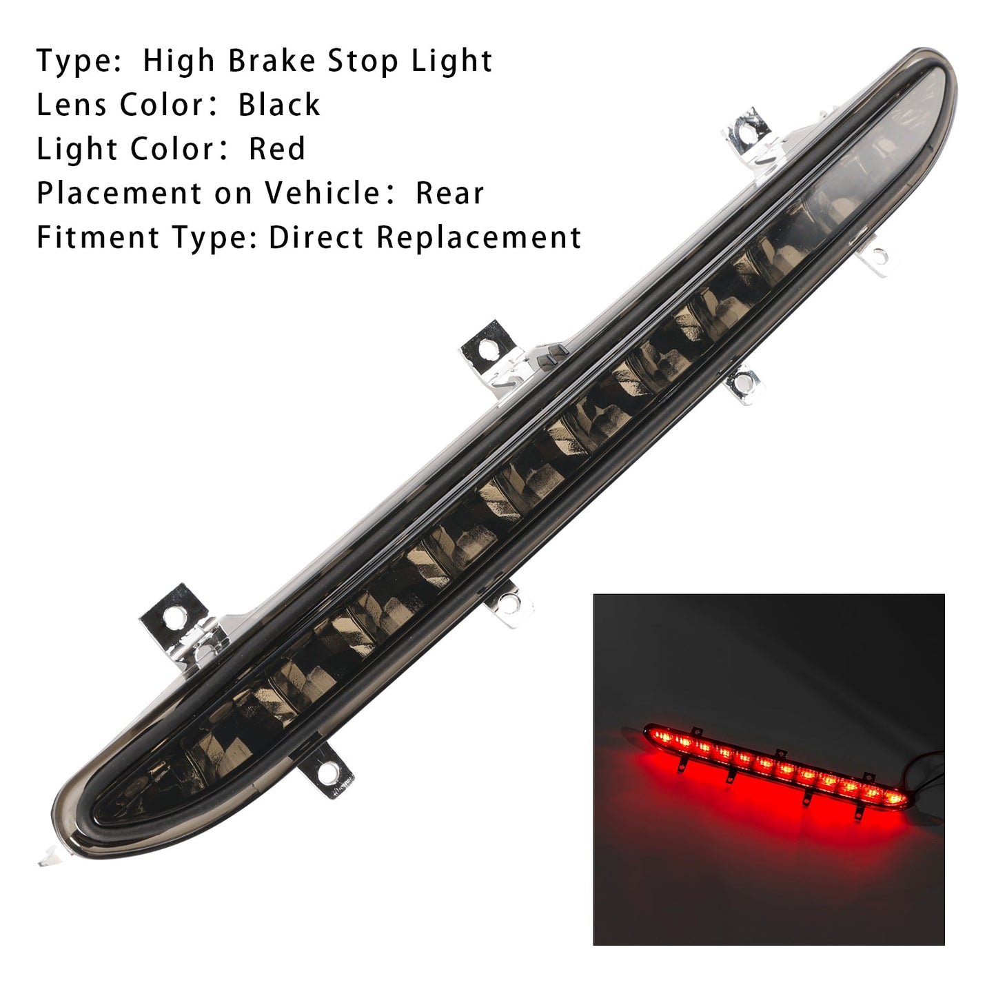 Luce di stop posteriore terza luce di stop Volkswagen EOS 2006-2016 1Q0945097B