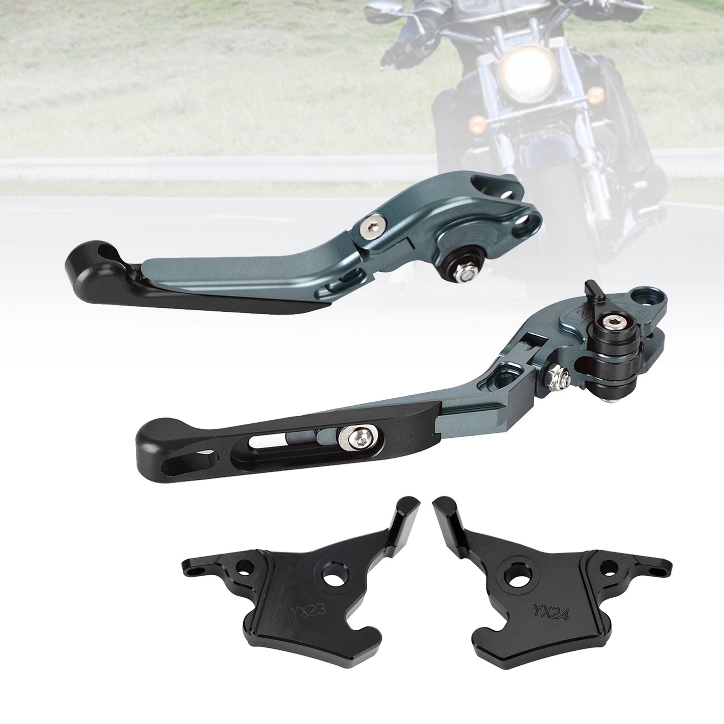 Leva freno frizione regolabile adatta per YAMAHA XMAX 300 2023-2025