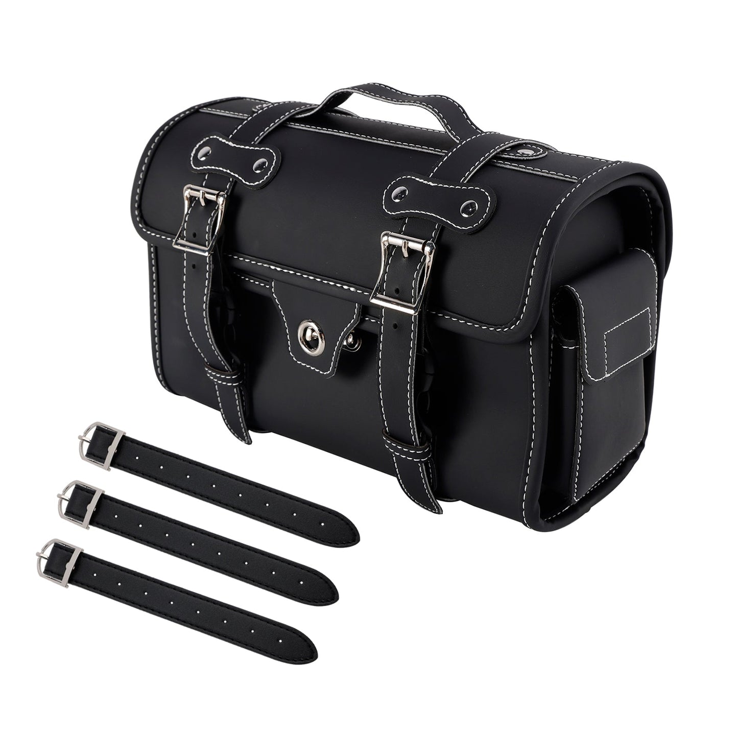 Borsa laterale universale per borse laterali, per moto, colore nero