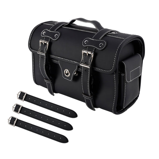 Borsa laterale universale per borse laterali, per moto, colore nero