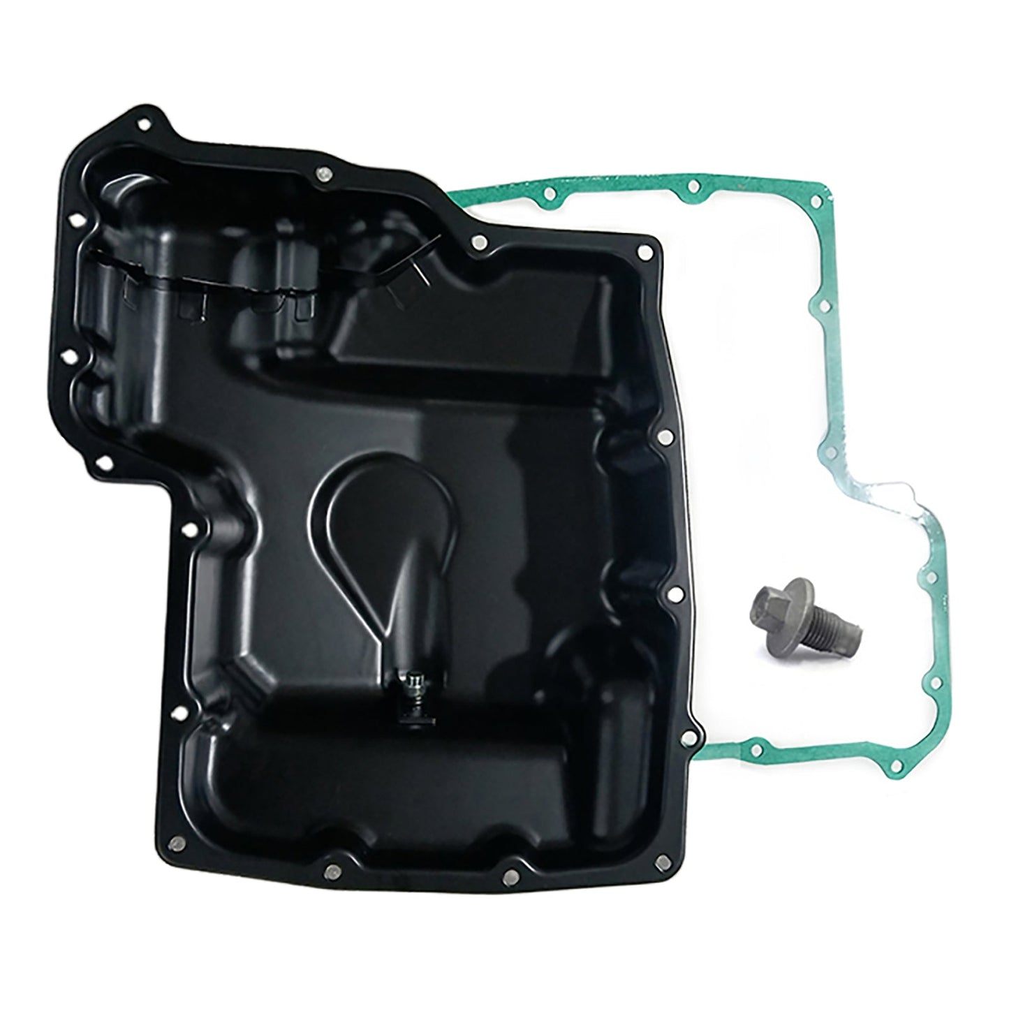 Coppa dell'olio + tappo + guarnizione 2S7Q-6675-AA per Ford Transit MK6 MK7 MK8 2.0 2.2 FWD