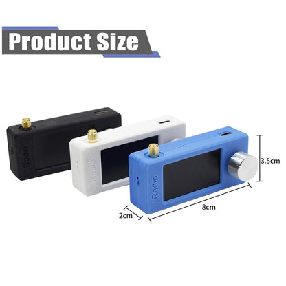 Ricevitore radio portatile SI4732 0,5-108 MHz LSB AM FM Mini tascabile per tutte le bande