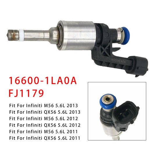 1 iniettore di carburante per Infiniti M56 QX56 Q70 5.6L 16600-1LA0A FJ1179