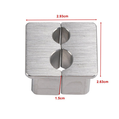 MINI 8/10mm Morsetto per forcella-stelo ammortizzatore/blocco morsa-supporto per asta di sospensione per Fox