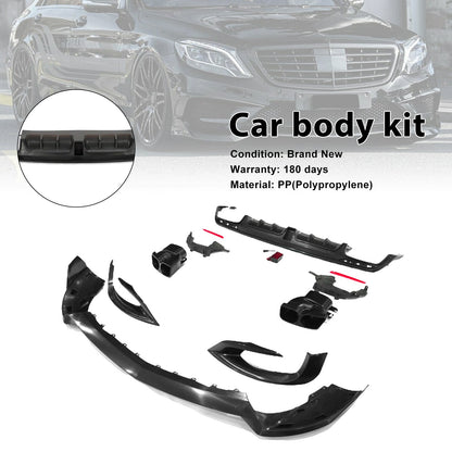Kit carrozzeria e paraurti B700 per Mercedes Benz Classe S W222 S500 S600 (2014-2017)