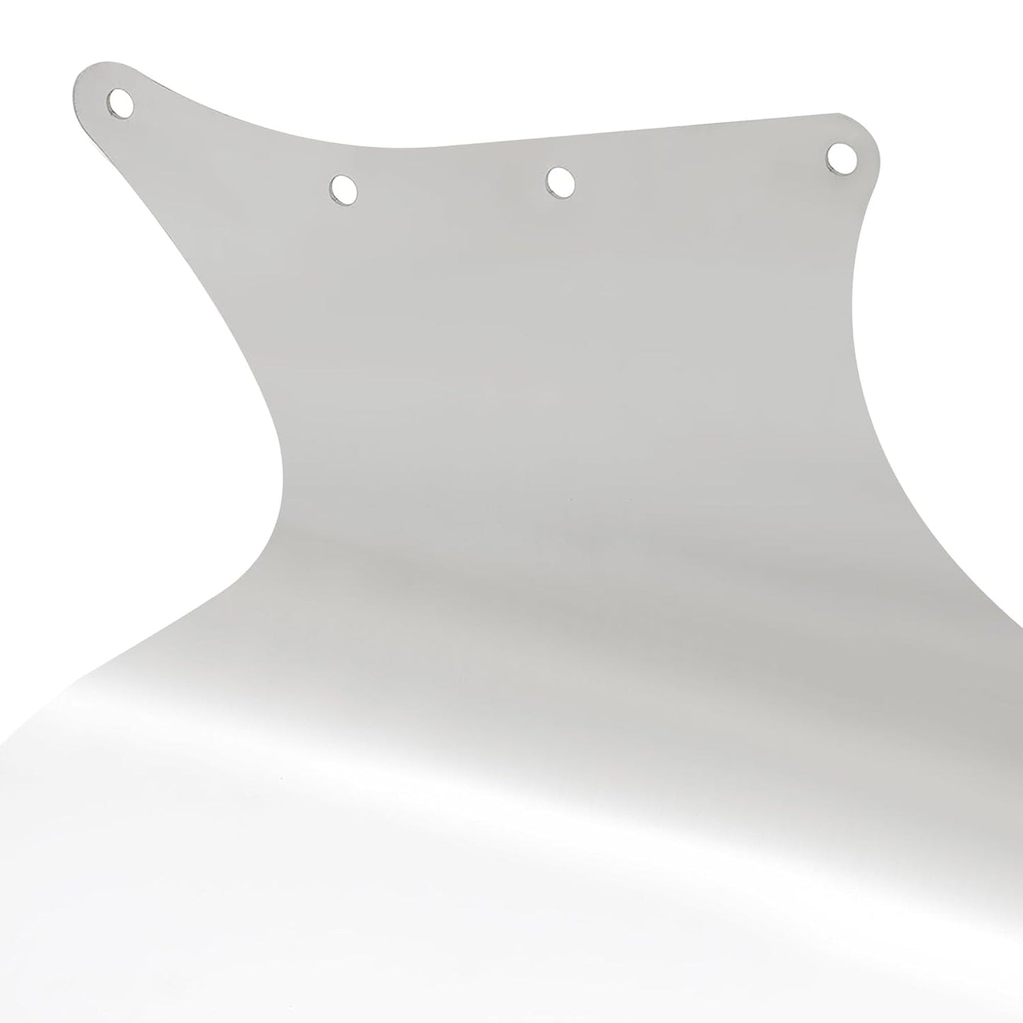 Visiera piatta argentata per Peterbilt 377 378 379 335 386 388 389