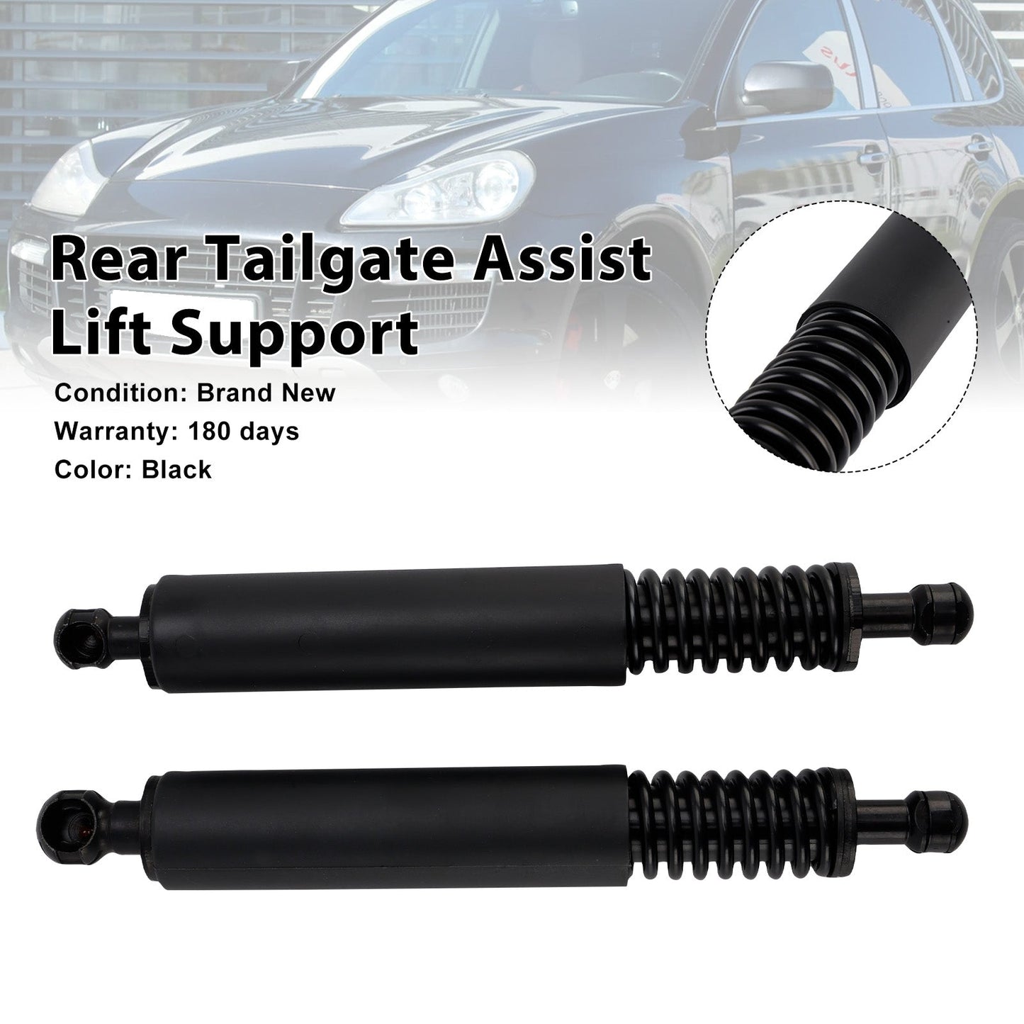 Sollevatore assistito portellone posteriore 95551255006 Adatto per Porsche Cayenne 955 9PA 2007-2010