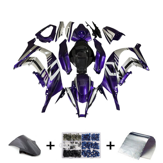Kit carenatura iniezione in plastica ABS adatto per Kawasaki ZX10R 2011-2015