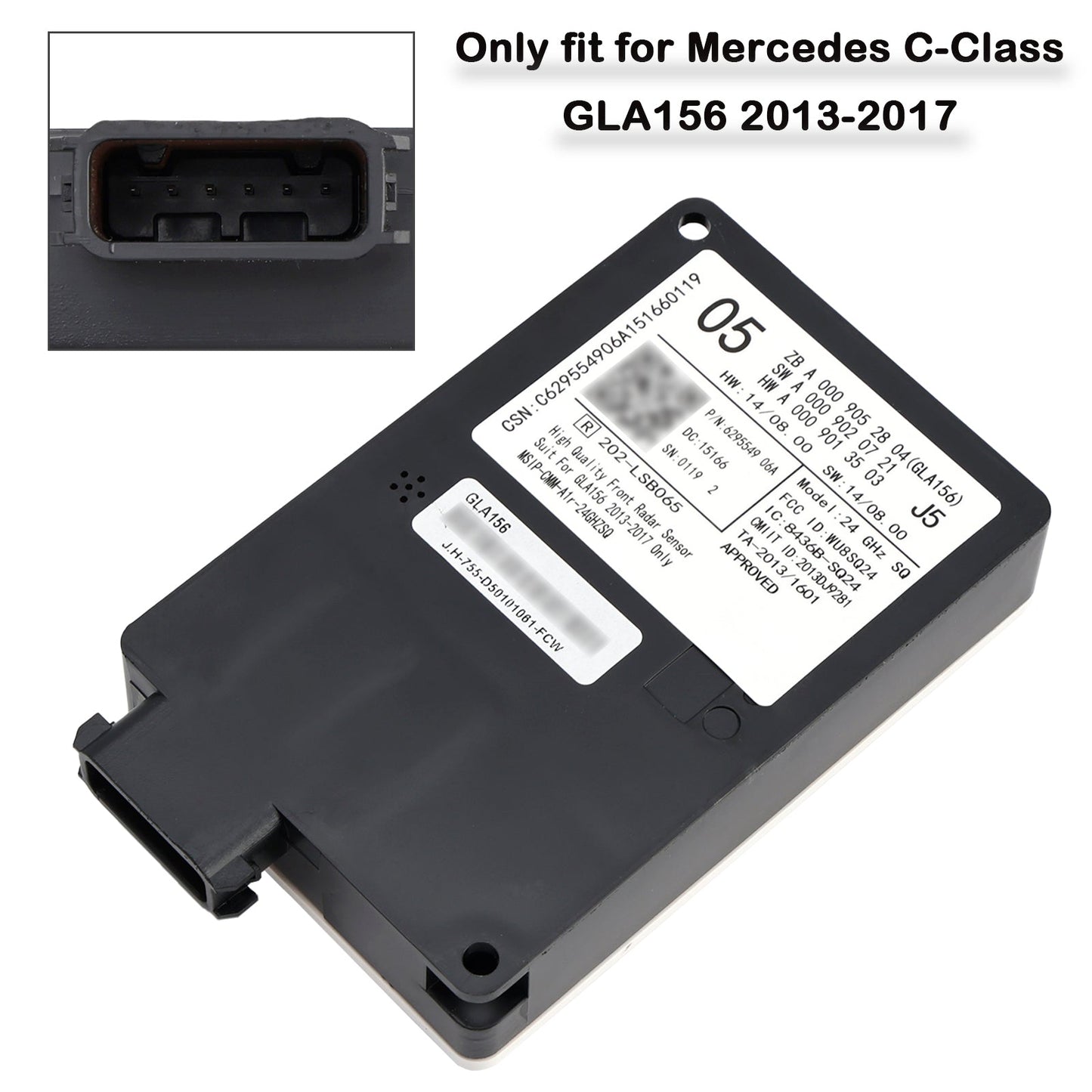 Unità di controllo del sensore radar anteriore Mercedes Classe C GLA156 2013-2017 A0009052804 A0009020721 A0009013503