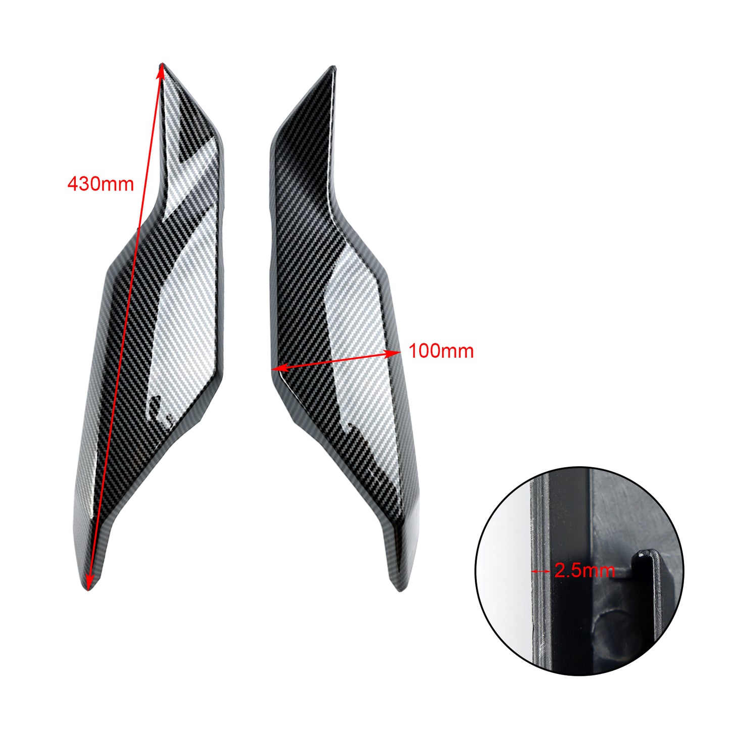 Pannello carenatura sedile laterale posteriore per Yamaha Tracer 900 / GT 2018-2020