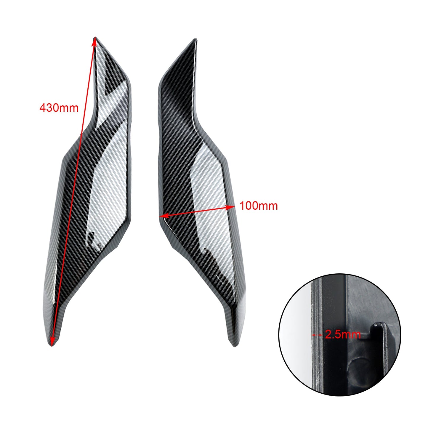 Pannello carenatura laterale posteriore Yamaha Tracer 900 / GT 2018-2020