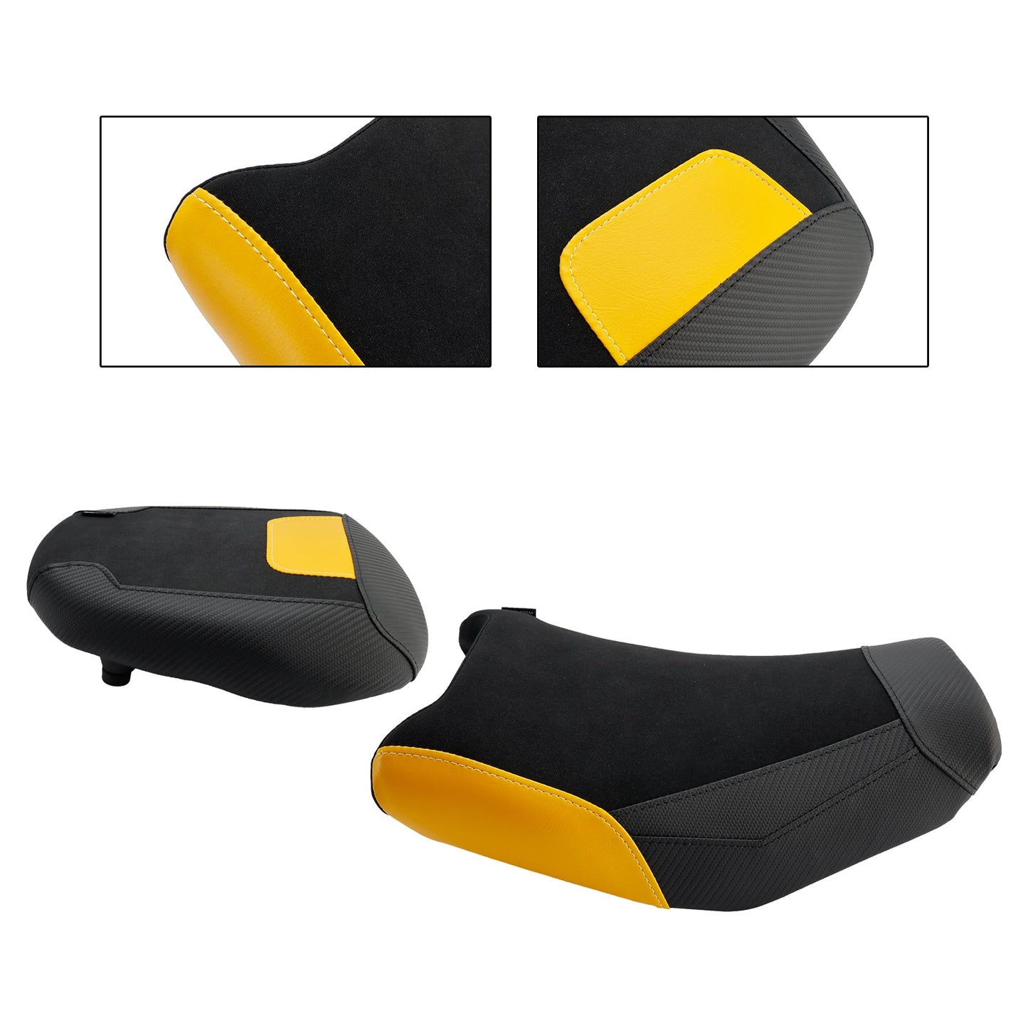 2024-2025 Per Suzuki V-Strom250Sx Parte anteriore inferiore con sedile posteriore conducente passeggero Giallo