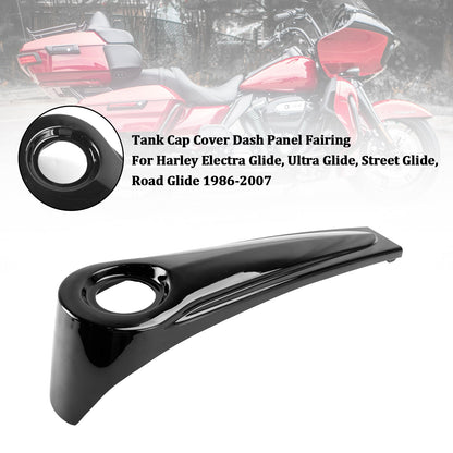 1986-2007 Harley Electra Glide, Ultra Glide, Street Glide, Road Glide Pannello di copertura del tappo del serbatoio Carenatura