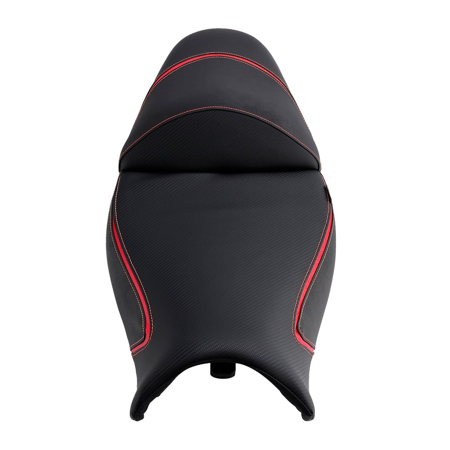 Cuscino anteriore posteriore per sedile passeggero Kawasaki Versys650 2022-2024 rosso