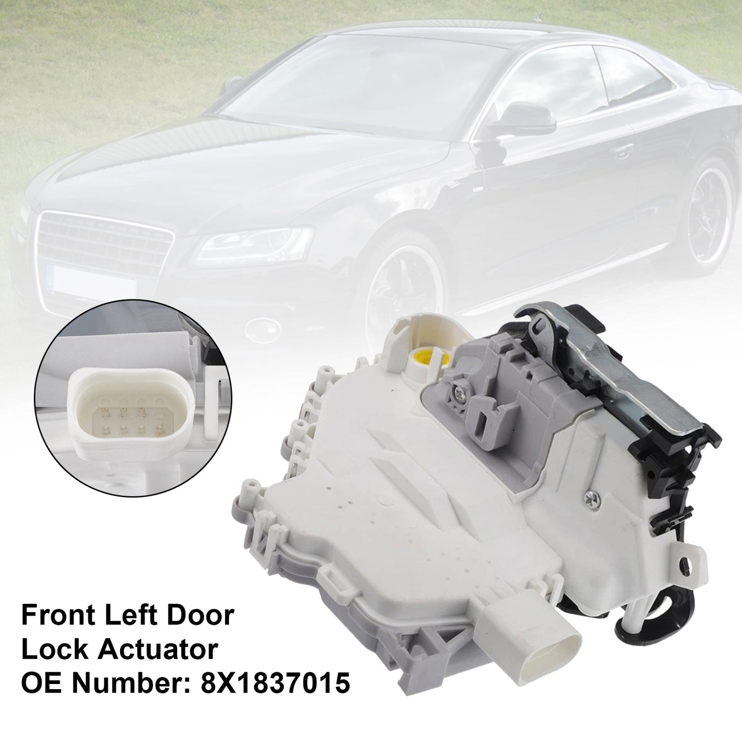Attuatore serratura portiera anteriore sinistra 8X1837015 per Audi A1 A3 A4 A5 Q5 TT