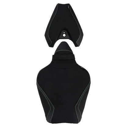 Kit sella conducente e passeggero per Kawasaki Z1000 2014-2025 2024, cuscino posteriore nero
