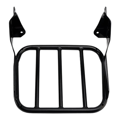 Sissy Bar Sport Portapacchi per Fat Bob Low Rider Sport Glide 2018-2025 Nero