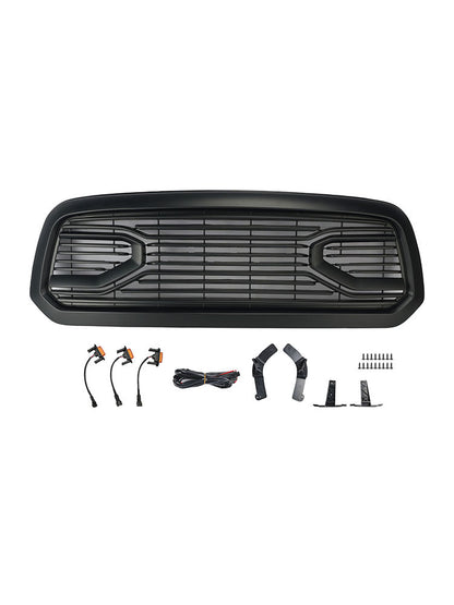 Griglia paraurti anteriore stile Big Horn nera per Dodge Ram 1500 2013-2018