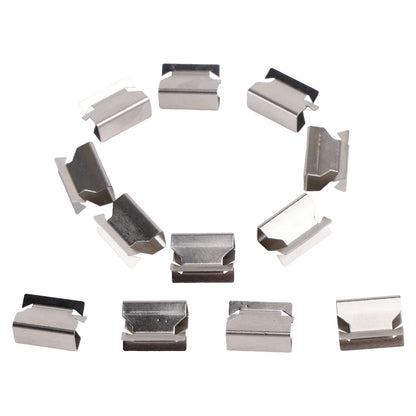 12 clip di fissaggio a molla per lucernario BG1113 per telaio interno roulotte Heki 3/4