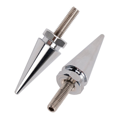 4 bulloni per parabrezza Spike in argento per Touring Road Glide 2015-2025