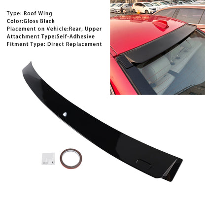Spoiler posteriore per tetto e finestrino nero lucido per BMW Serie 3 Berlina E90 M3 Berlina E90 modelli 2004-2013