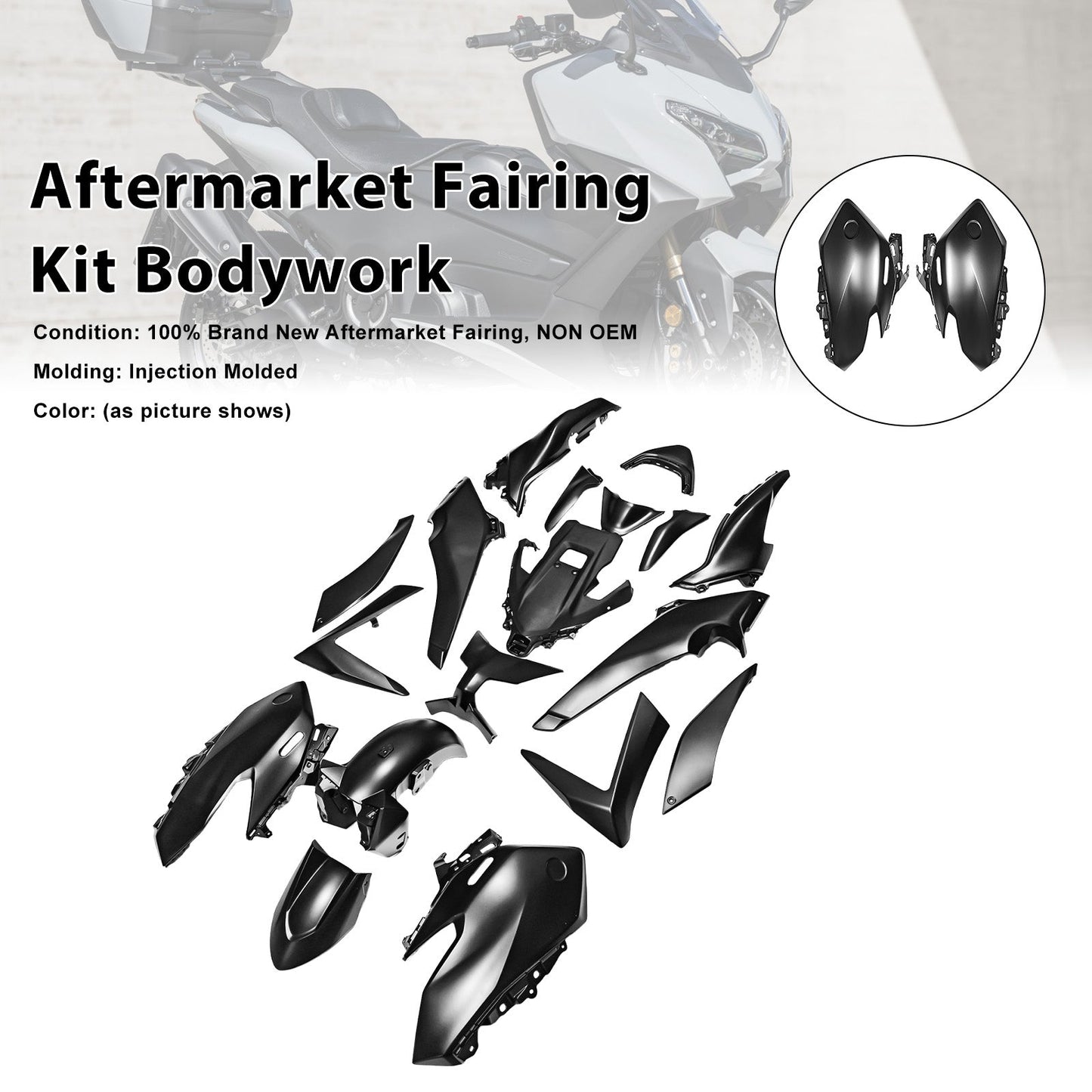 Kit di carene iniettate per Yamaha TMAX560 2025-2026