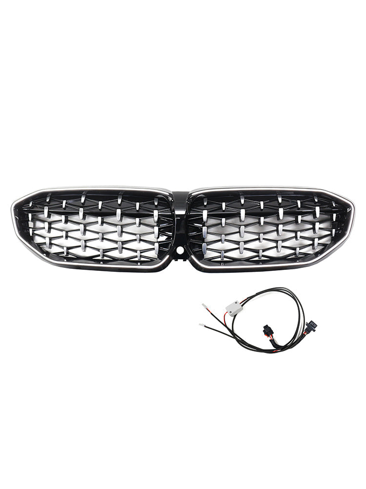 Griglia a doppio rene con diamante cromato BMW Serie 3 G20 2019-2022 51138072085