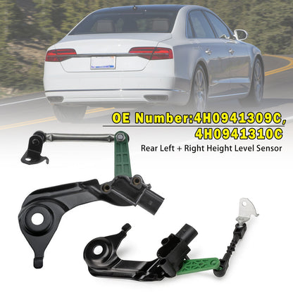 2x sensori di livello altezza posteriore 4H0941309C 4H0941310C per Audi A6 A8 S6 S7 S8