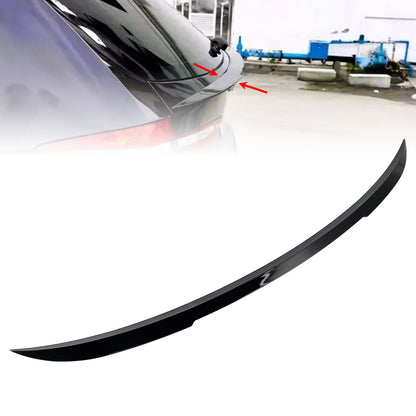Spoiler posteriore centrale nero lucido per BMW X3 F25 2010-2018