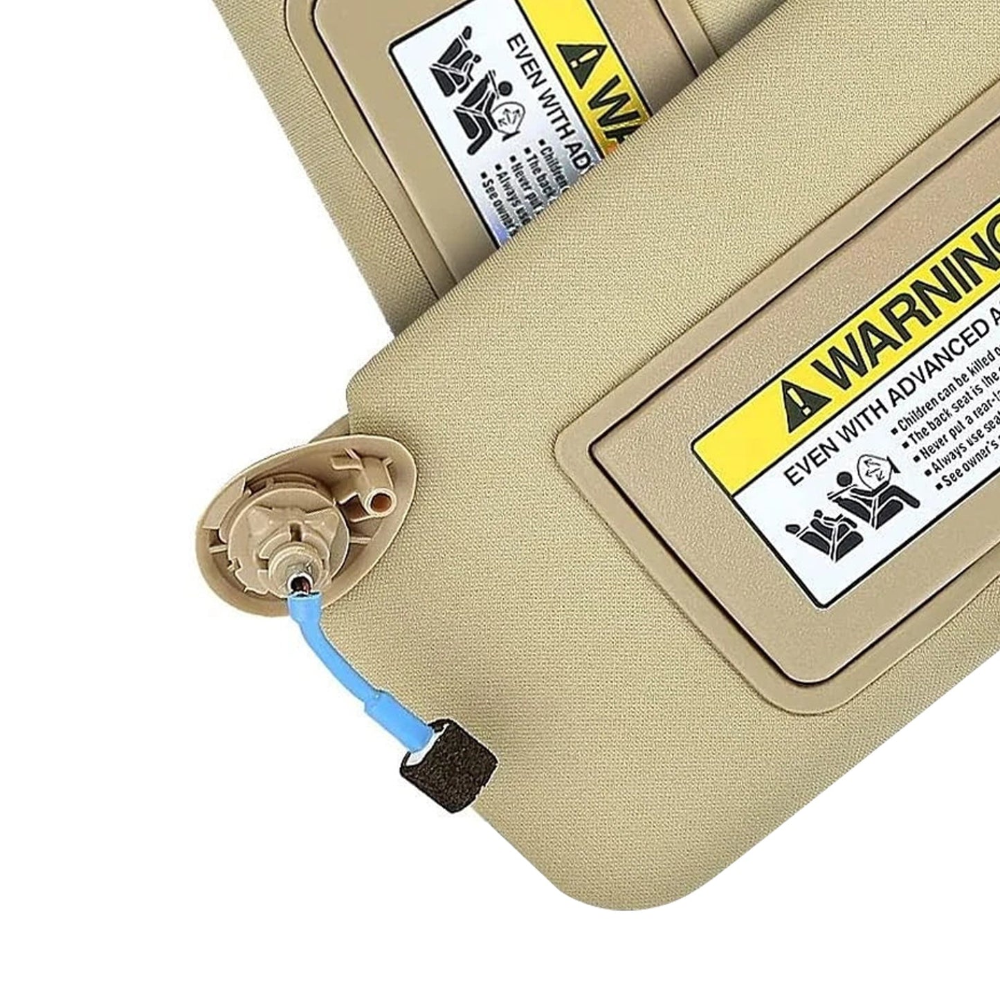 Coppia di alette parasole beige per Honda Accord 2008-2017 83280TA5A51ZA