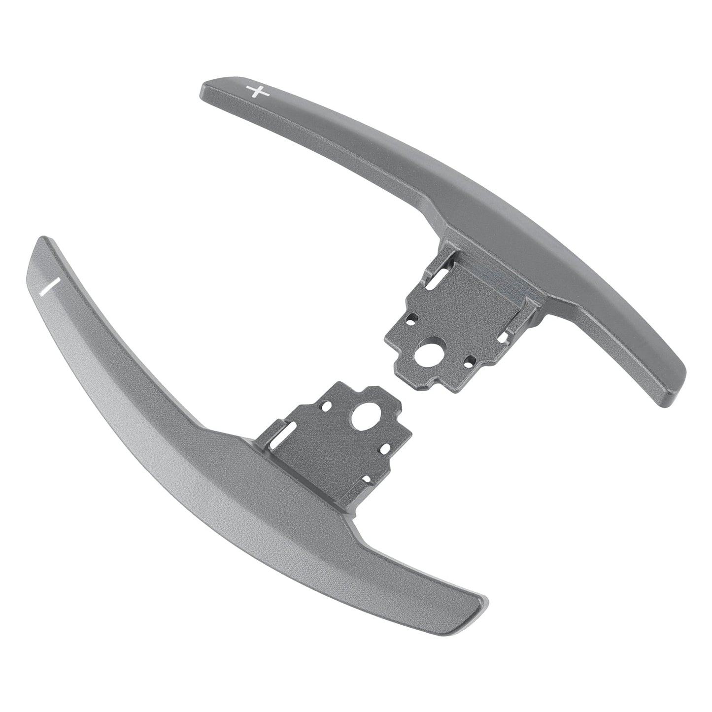 Estensione del cambio al volante per BMW Serie F F30 F31 F32 F10 X3 X5 Grigio alluminio