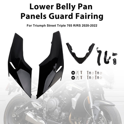 Pannelli inferiori di protezione della carenatura per Street Triple 765 R/RS 2020-2022