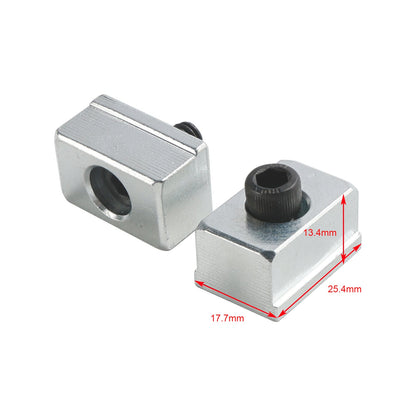 Kurt Style Vise Step Keys 4140 Acciaio 11/16 X 5/8 pollici